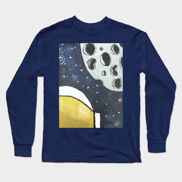 Why For Fuck The Moon? Long Sleeve T-Shirt by TheWickerBreaker